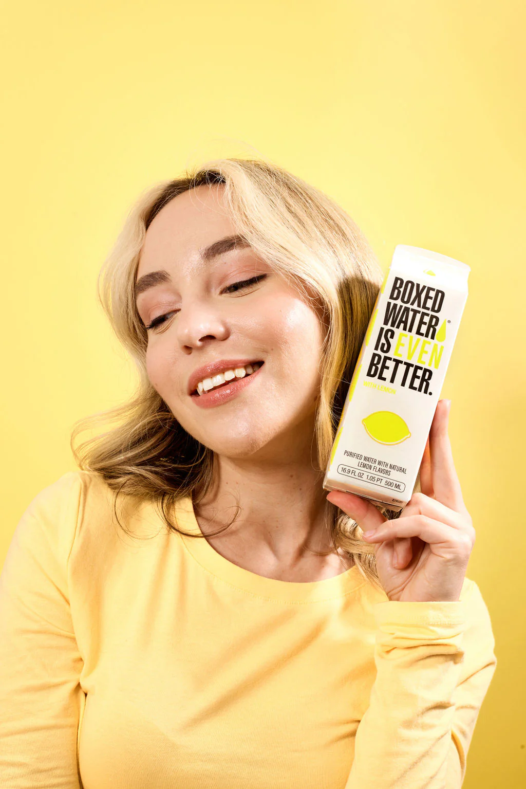 Lemon 500mL Boxed Water - Image 4